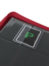 Load image into Gallery viewer, Palms Off Gaming- Collector's Series TOP LOADER Zip Binder - RED
