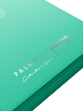 Load image into Gallery viewer, Palms Off Gaming- Collector's Series TOP LOADER Zip Binder - TURQUOISE
