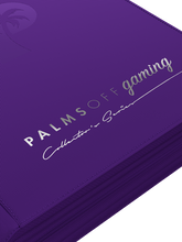 Load image into Gallery viewer, Palms Off Gaming- Collector's Series 4 Pocket Zip Trading Card Binder - PURPLE
