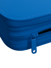 Load image into Gallery viewer, Palms Off Gaming- Collector's Series 9 Pocket Zip Trading Card Binder- BLUE
