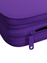 Load image into Gallery viewer, Palms Off Gaming- Collector's Series 9 Pocket Zip Trading Card Binder- PURPLE
