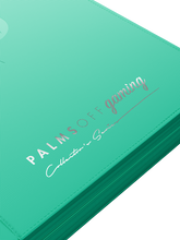 Load image into Gallery viewer, Palms Off Gaming- Collector's Series 9 Pocket Zip Trading Card Binder- TURQUOISE
