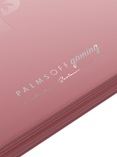 Load image into Gallery viewer, Palms Off Gaming- Collector's Series 12 Pocket Zip Trading Card Binder- PINK
