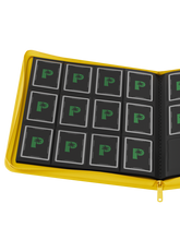 Load image into Gallery viewer, Palms Off Gaming- Collector's Series 12 Pocket Zip Trading Card Binder- YELLOW
