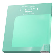 Load image into Gallery viewer, Palms Off Gaming- STEALTH 12 Pocket Zip Trading Card Binder - TURQUOISE
