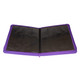 Load image into Gallery viewer, Palms Off Gaming- STEALTH 12 Pocket Zip Trading Card Binder - PURPLE
