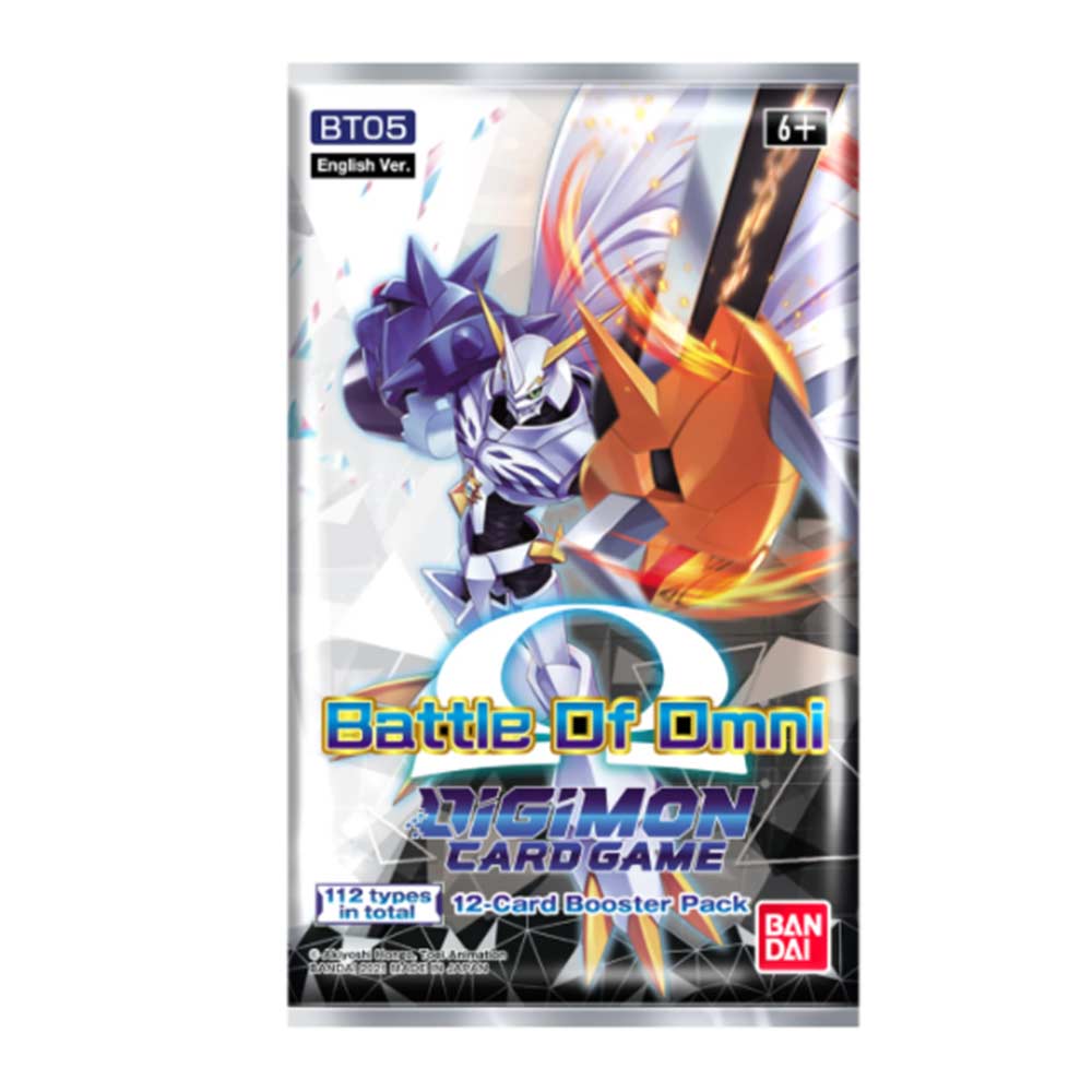 Digimon Card Game- BT05 Battle of Omni Booster Pack