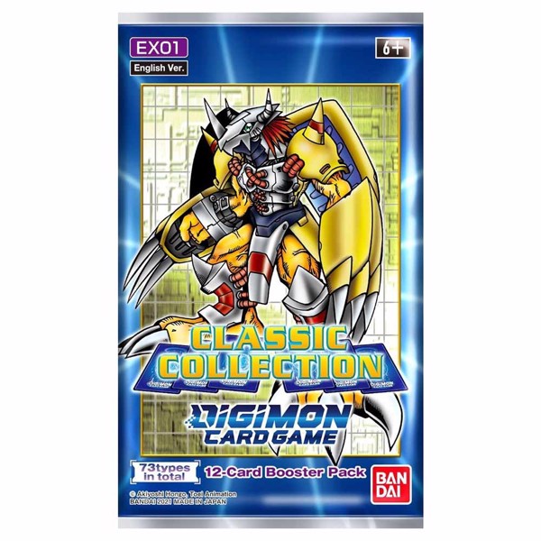 Digimon Card Game- EX01 Classic Collection Booster Pack