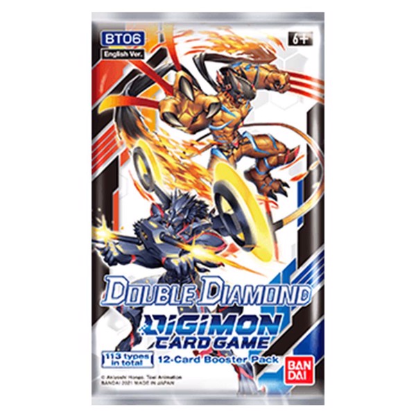 Digimon Card Game- BT06 Double Diamond Booster Pack