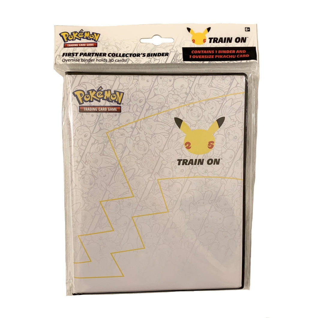 Pokemon TCG- First Partner Collector's Binder including Pikachu Oversize Card