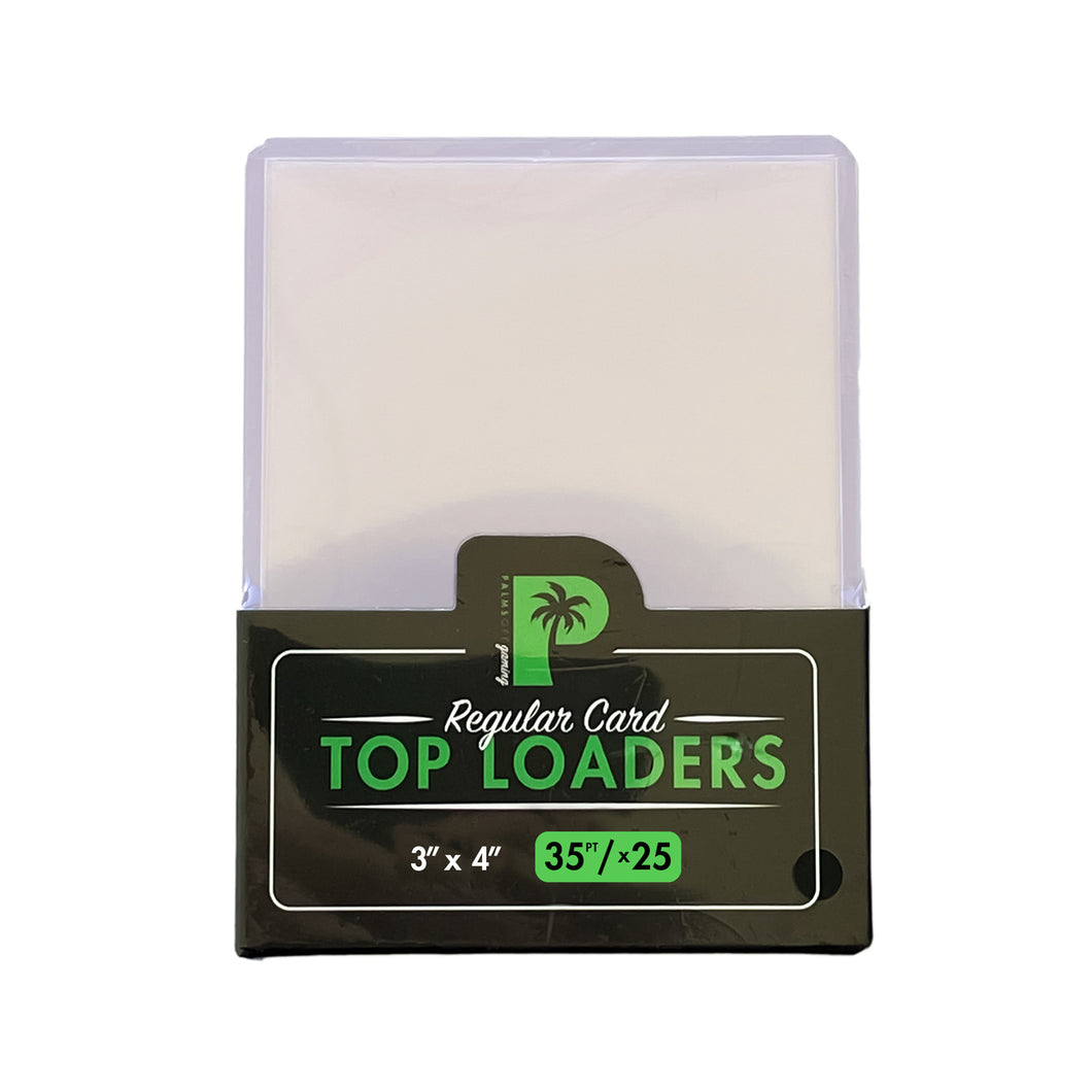 Palms Off Gaming- Standard 35pt Top Loaders - 25pc Pack