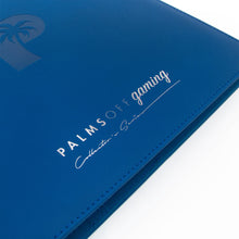 Load image into Gallery viewer, Palms Off Gaming- Collector&#39;s Series 12 Pocket Zip Trading Card Binder- BLUE

