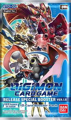 Digimon Card Game- Ver 1.5 Booster Pack